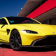 The Aston Martin Vantage Lime Essence, which does not have a manual.